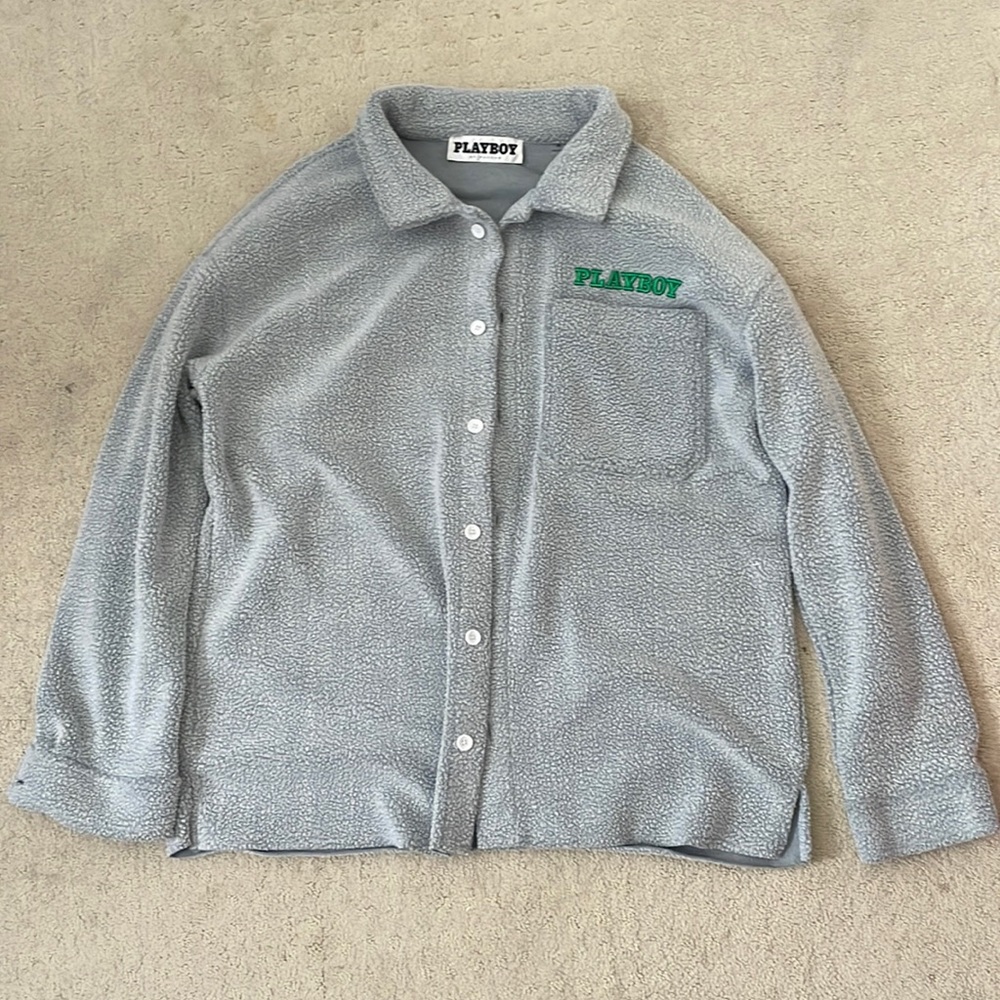Playboy By PacSun Formula Sherpa Woven Shirt